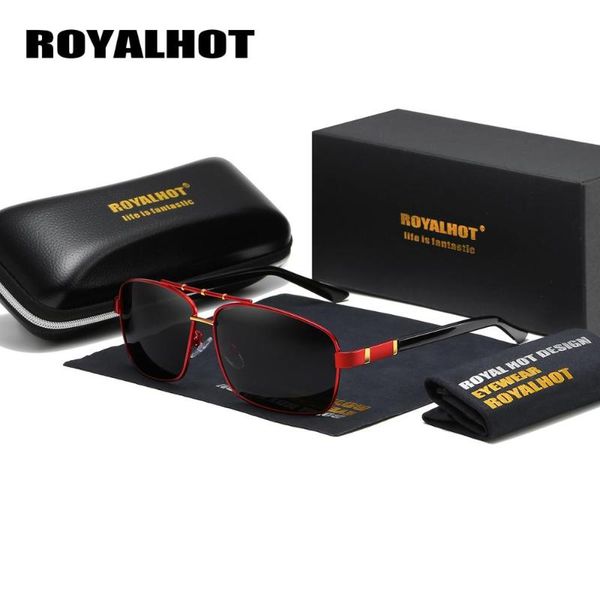 

royalnew fashion aluminum magnesium men's sunglasses men polarized coating mirror glasses male outdoor sports sunglasses, White;black