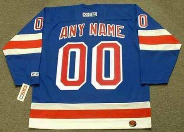 

нью-йорк рейнджерс 1990-ccm turn пятиться customized хоккей джерси прошитой высшего качества любое имя любой номер вратарские cut мужчины же, Black;red