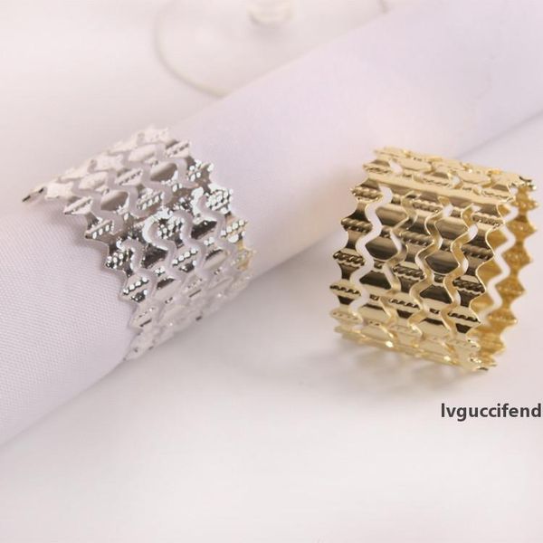 

fancy napkin holder gold silver metal napkin rings wedding banquet party l restaurant table decoration accessories