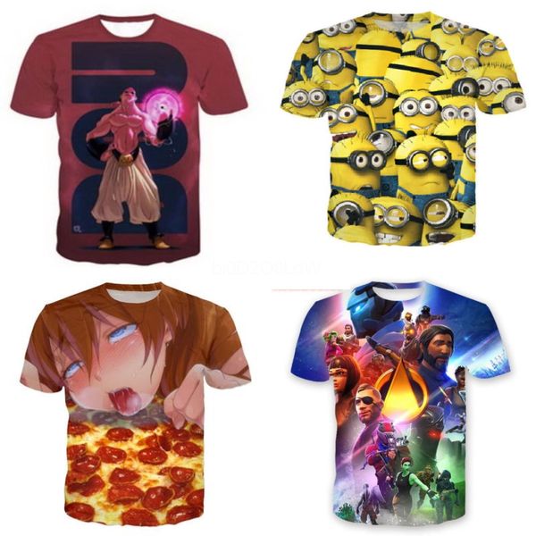 

19ss kit x tom jerry tee cat and cartoon printed men women t-sirt simple summer sort sleeve street skateboard tee fymtx567 2020#861, White;black