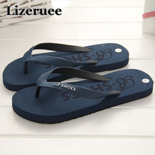 

summer men flip flops male mixed color slippers men casual pvc eva shoes summer fashion beach sandals size 40~44 me279, Black