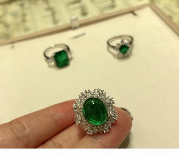 

luxury diamond wedding rings designer sparkly elegant rings for women engagement anniversary fashion rings jewelry christmas gifts, Silver