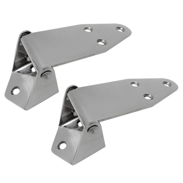 

2pcs stainless steel marine grade boat strap hinges door hinge with 6 holes