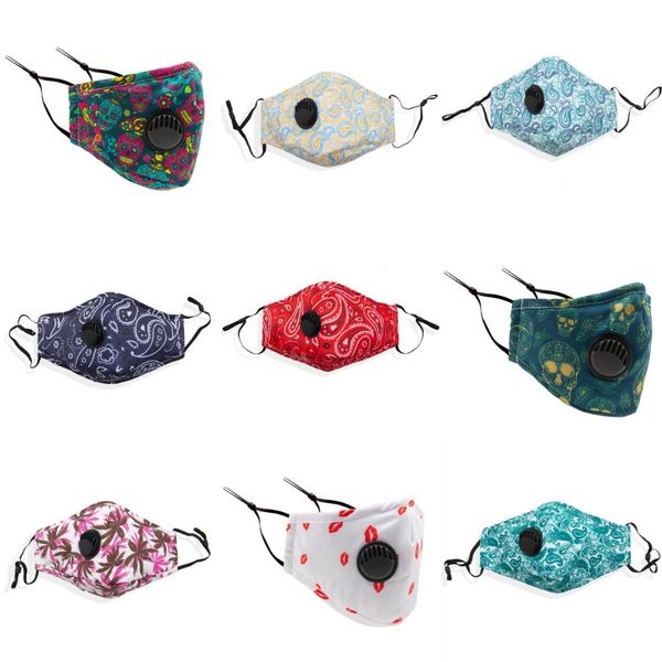

3d anti-dust cotton washable and reusable designer face mask suitable for adults and mens with 3 layer filter#326, Black