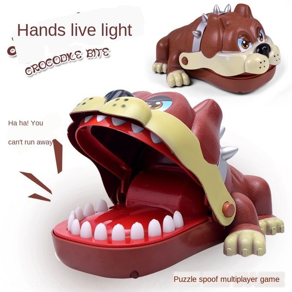 

di tan trick spoof biting shar-pei bite toy by teeth biting dog novelty toy