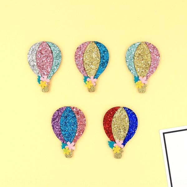 

6vxdo creative fire balloon all-match cartoon shape brooch hairpin handmade children's creative fire balloon all-match cartoon shape br, Slivery;white