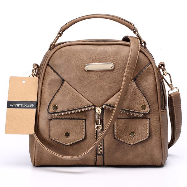 

brand women messenger bag female double zipper handbag zipper pu leather fashion ladies shoulder bag women crossbody bag