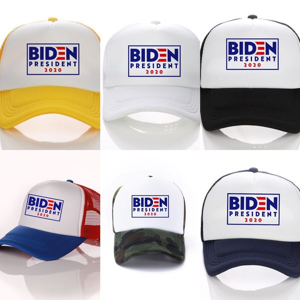 

x2jsz american presidential president hat camouflage baseball cap biden2020 biden embroidery print baseball cap, Blue;gray