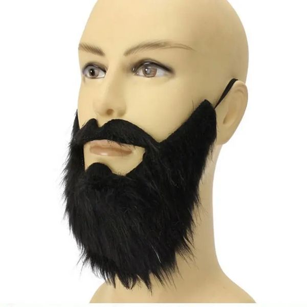 

halloween masks false beard mustache masquerade party mask