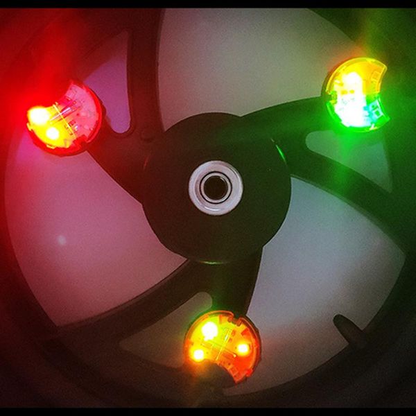 

safety led smart cycling wheel spoke lights night riding bike diy decoration safety lamp smart cycling light