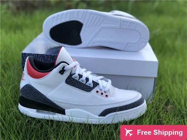 

2020 выпуск нового 3 se dnm огонь красный og denim баскетбол обувь мужчины белый черный cement открытый кроссовки подлинное качество с origi