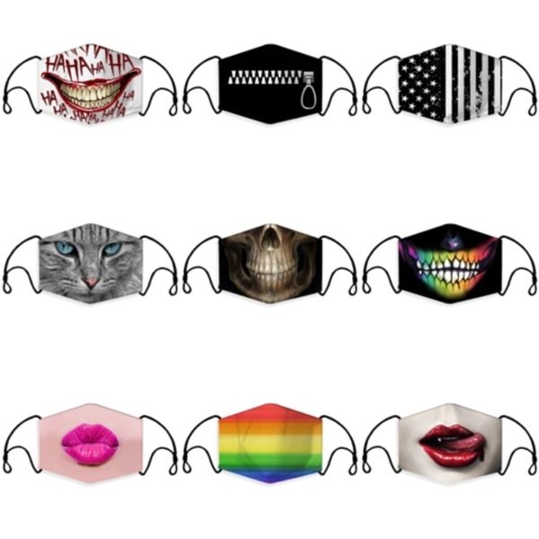 

pm2.5 's anti-haze mask washable and reusable cartoon bear pure cotton cloth dustproof and anti-smoke activated carbon mask xd23285#456