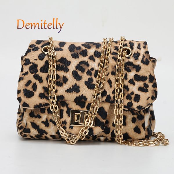 

new leopard pattern women's handbag creative mini children's one shoulder crossbody small square bag chain lady tote bag wallet