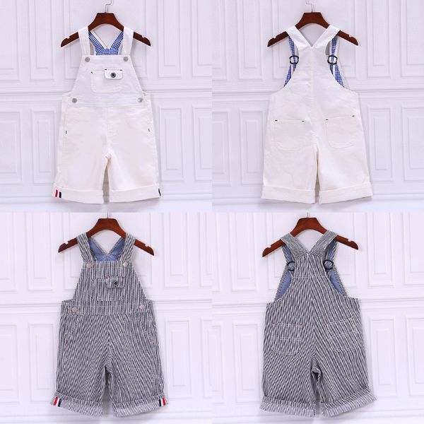 

miki new children's wear belt children's and girls' baby's simple jeans wide leg pants stripe solid color wide leg pants, Blue