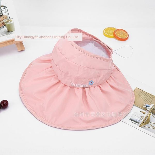 

female korean shell screen sun ins net red shell hat uv-proof sun hat, Blue;gray