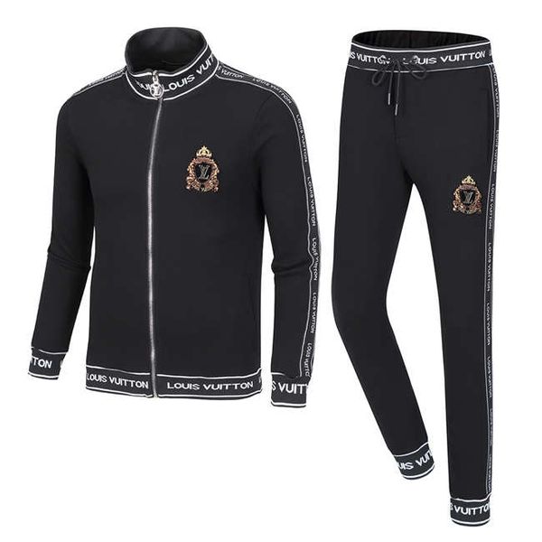 

men's tracksuits sweatshirts suits designer sports suit men hoodies jackets coat mens medusa sportswear sweatshirt tracksuit jacket set, Gray