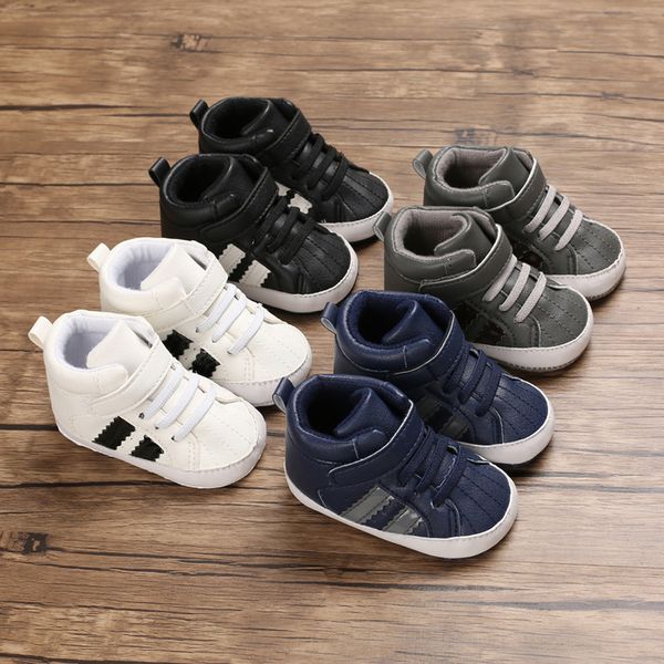 

0-18m малышей мальчики теплый загрузочный кроссовки soft sole кожаные ботинки младенческая мальчик девочка весна осень малышей обувь