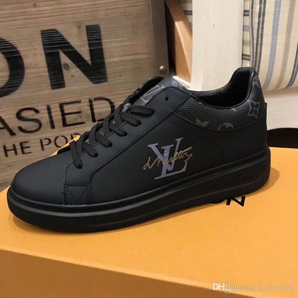 

fashion mens shoes autumn and winter comfortable breathable shoes luxury design vintage lace -up low men shoes herren sportschuh