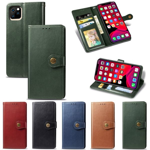 

retro wallet leather p frame card slots case for iphone 11 pro max xr xs x 8 7 6 samsung s10 plus s10e note 10 10+ a10 a20 a30 a50 a70
