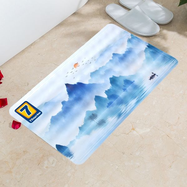 

l anti-skid l hostel personalized non-slip non-slip pattern bathroom anti-skid mat bathroom mat