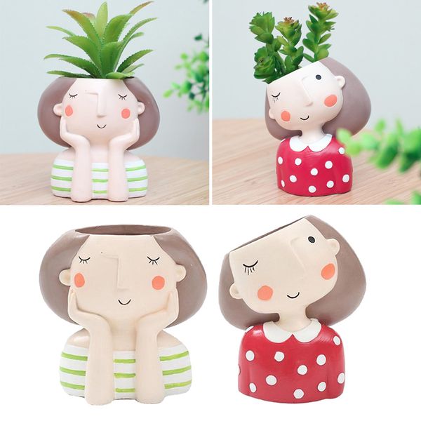 

2x plants pot planter bonsai display flower pot garden outdoor indoor decor