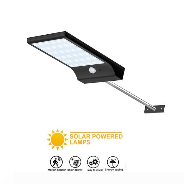 

aluminum pole 36 48 led ler solar light led solar spot flood light waterproof street wall solar lamp outdoor lawn illumation s s for yard ga