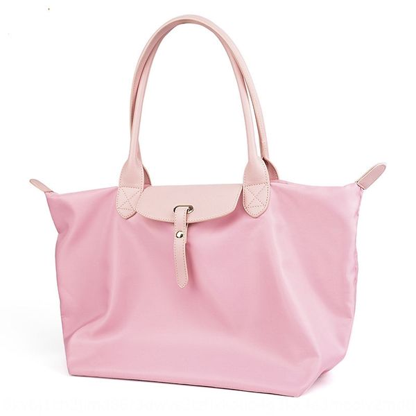 

2020 new waterproof folding short travel hand travel multi-function commuting hand bag satchel dumpling bag for women, White