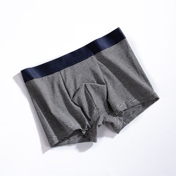 

men's underwear cotton autumn and winter new men's mid-waist underpants boxer pants comfortable breathable boxer underwear, Black;white