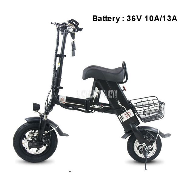 

mini foldable electric scooter single person smart city walking tool electric bicycle scooter 36v 10a/13a mileage 30/40km, Silver;blue
