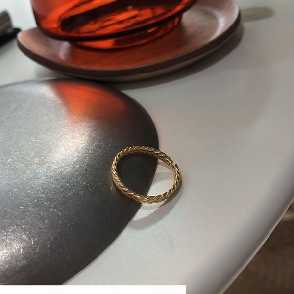 

greek goddess twist ring fashion rings jewelry 2019, Silver