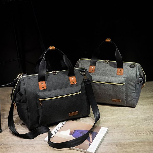 

new one-shoulder diagonal mommy messenger satchel messenger bag multi-functional large capacity outdoor fashion mom and baby bag