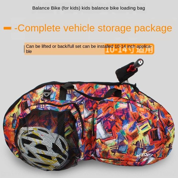 

rftow children's bagbackpack storage bagbalance car loading bag scooter storage bag full helmet single shoulder portable backpack 12-in