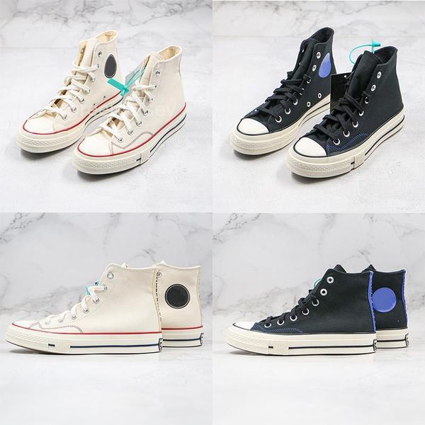

fashion chuck 70 undefeated x fundamentals parchment black 70s hi 1970s high canva shoes men women classic trainers sneakers size 35-44