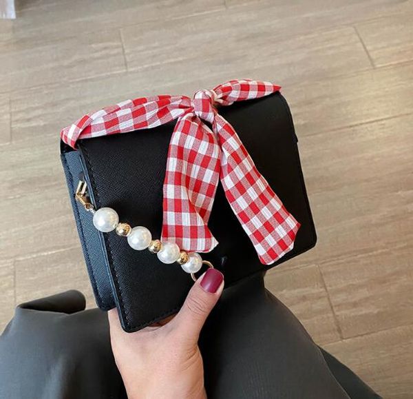 

multicolor композитной сумки моды женщины сумка плеча bowknot plain crossbody девушка пляжная сумка