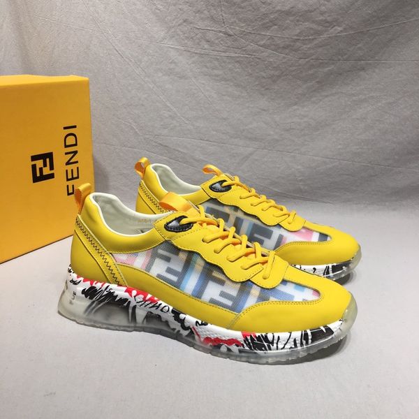 

2020 r3 fashion trend mens designer shoes leather breathable luxury shoes lace-up casual hiker shoes mens sneakers, Black