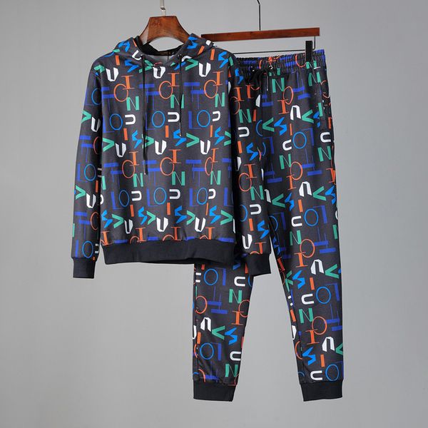 

2020 medusa suit fashion tracksuit letters embroidery luxury summer sportswear short sleeves pullover jogger pants suits o-neck sportsuit, Gray