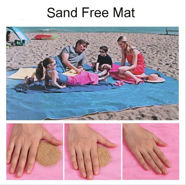 

sand magic magic leakage beach outdoor travel mesh beach mat sand mat seaside self-driving 1.5*2