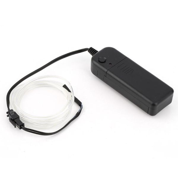

colorful 1m el wire tube rope battery powered flexible neon cold light car party wedding decor with controller