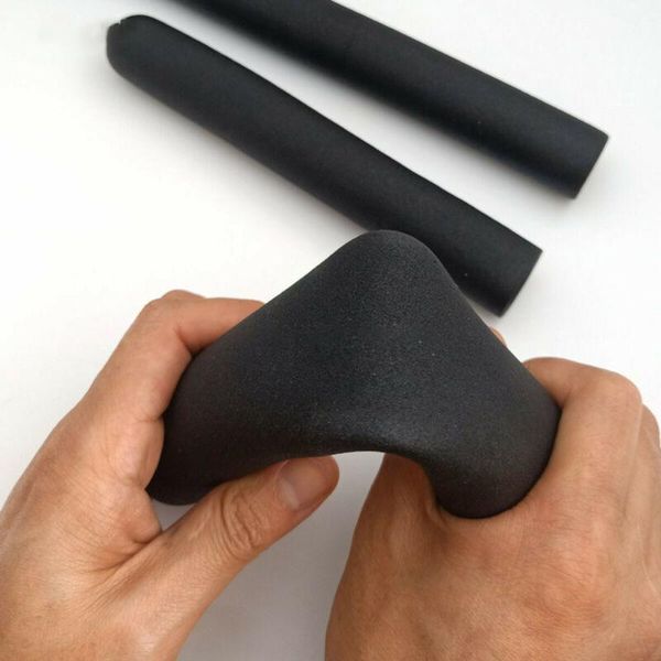 

sleeve handle grips wrap training equipment one end closed tube rubber