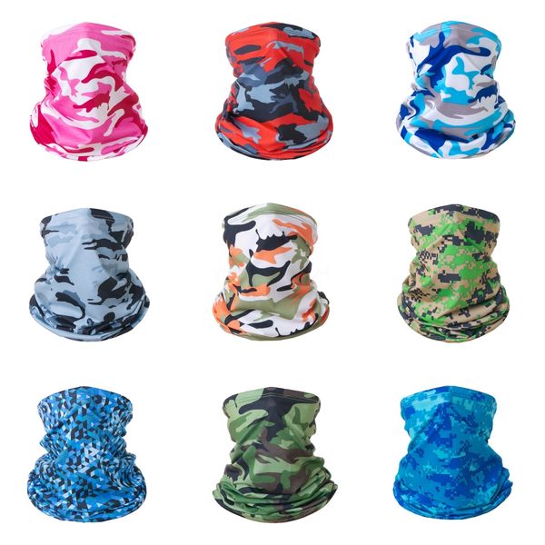 

rr610 2020 new headwear cycling windproof scarfs bandanas ciclismo neck face scarfs fishing camo bandana man warmer mask camouflage#536, Black