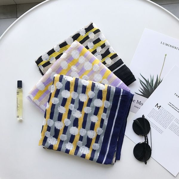 

1fpqi новой технология естественной текстуры зима шарф корейский стиль женщин все соответствует желтой черным ручной росписи шарф платок гра, Red;brown