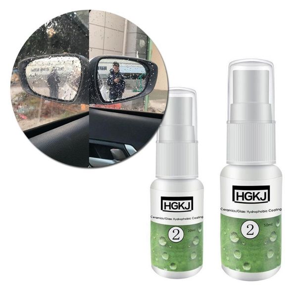 

spray protection polish hgkj-2 20ml repair 50ml tool hydrophobic car care glass windshield mirror waterproof coating