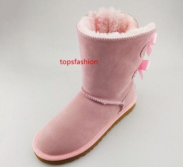 

зима новый мех одна трубка плюс бархат теплый снег сапоги удобные кожаные сапоги сладкий красоты вокруг шеи лук леди, Black;green