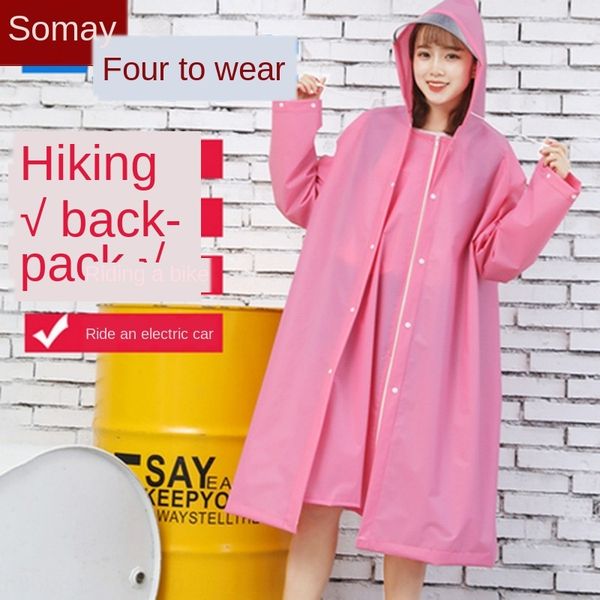 

s42kc multifunctional poncho riding battery car cloak hiking multifunctional raincoat poncho riding battery car bicycle cloak bicycle hiking, Black