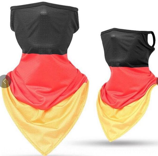 

s85jm ice silk triangle towel breathable outdoor head neck cover men's and women's riding sun-proof triangle scarf headscarf mask, Black