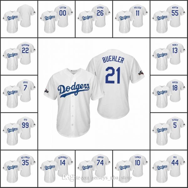 

лос-анджелес доджерс men # 35 коди bellinger 10 джастин тернер 5 кори сигер женщины молодежь белый прохладный base специальные ставки на зак, Blue;black