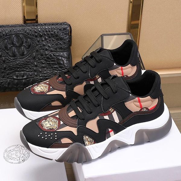 

мужская обувь высокого качества zapatillas hombre новое прибытие мода классический легкий footwears вскользь lace -до low top plus размер му, Black