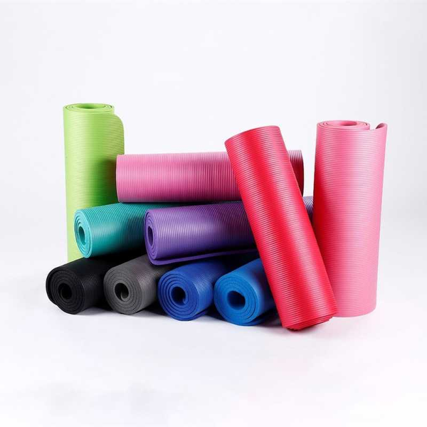 

yoga mats thick nbr 8mm fitness mats accessories non slip exercise workout equipment women training tool pads for yoga fitness