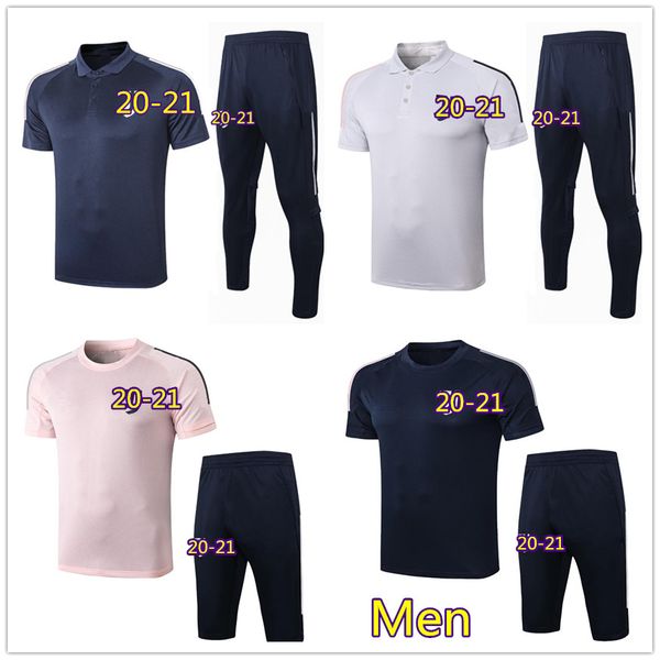 

20 21 mens soccer shirt football training polo shirt 2020 2021 new football shirts polo jersey, Black