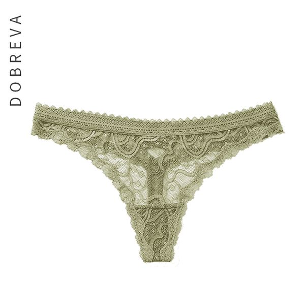 

dobreva women's lace see through cheeky thong panties, Black;pink